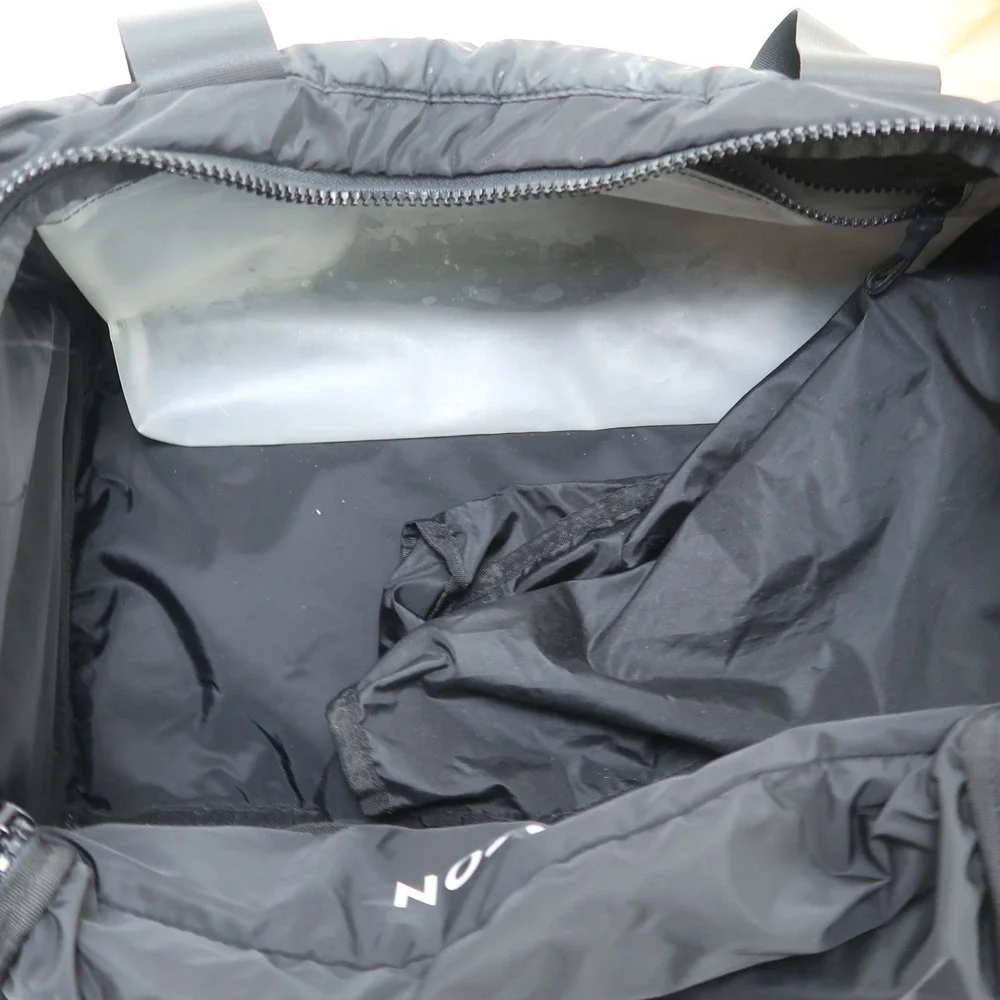 Peloton On The Go Duffle Bag  Black Travel Gym Puffed Shoe Compartment
